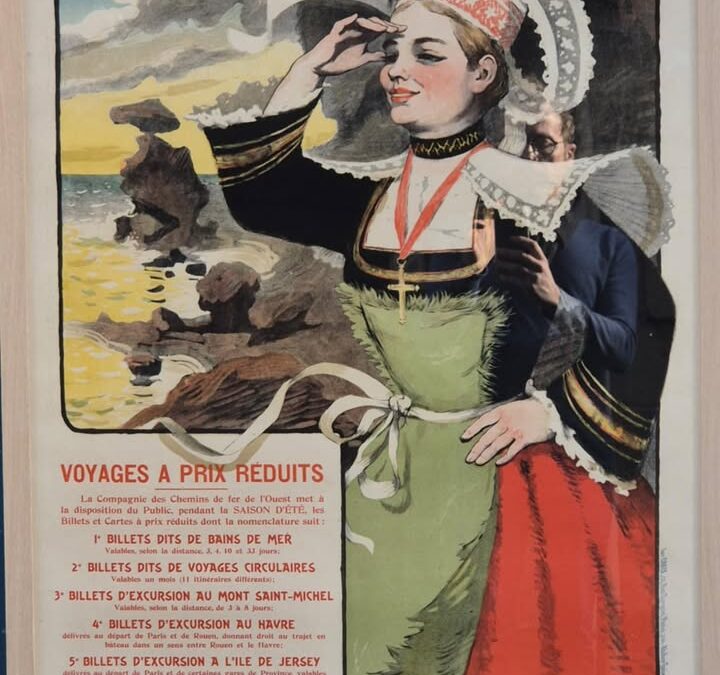 Une magnifique affiche lithographique originale vient d’arriver à la galerie…